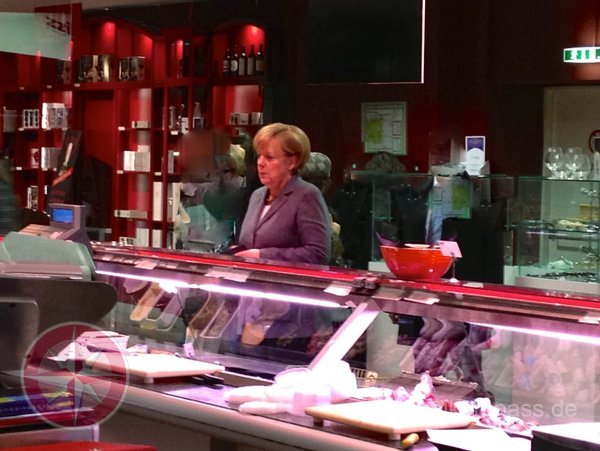 Merkel Einkauf